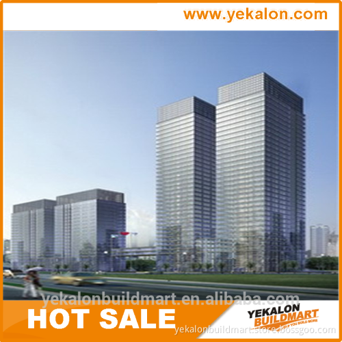 Yekalon curtain wall system 2015 hot sale artistic hidden framing interior wall paneling